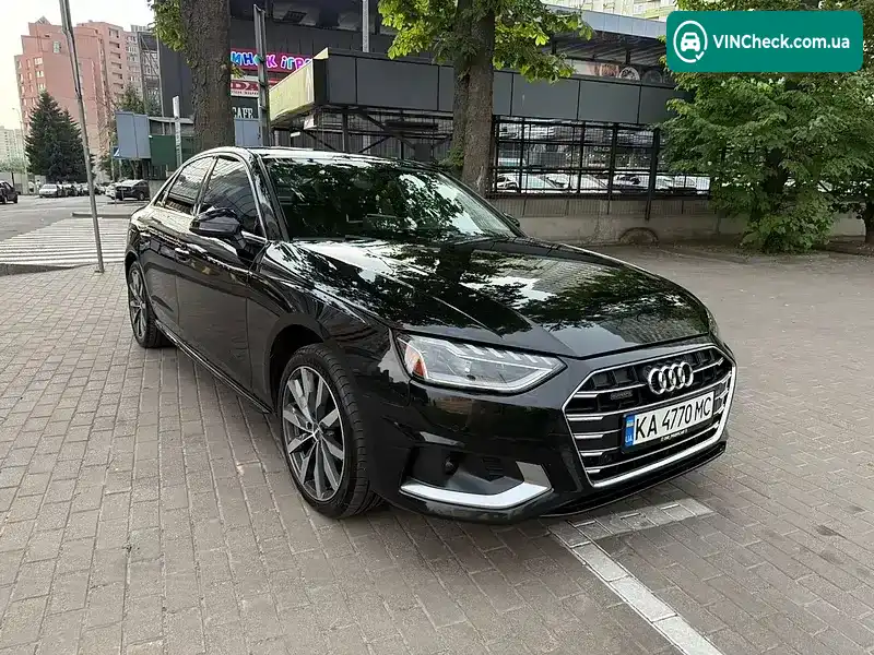 Audi A4 2020, фото з оголошення 2 з 14, VIN WAUBBAF41MA024372