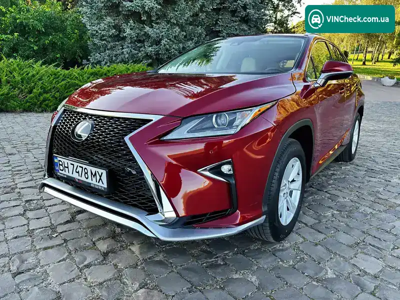 Lexus RX 2016, фото з оголошення 1 з 21, VIN 2T2ZZMCA0HC044716