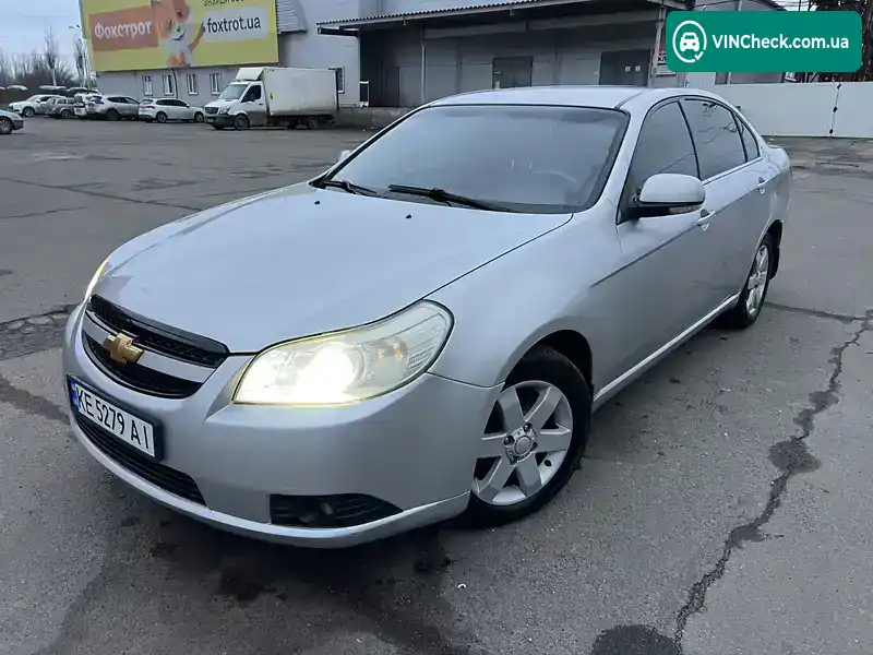 Chevrolet Epica 2007, фото з оголошення 1 з 19, VIN KL1LF69KE7B065594