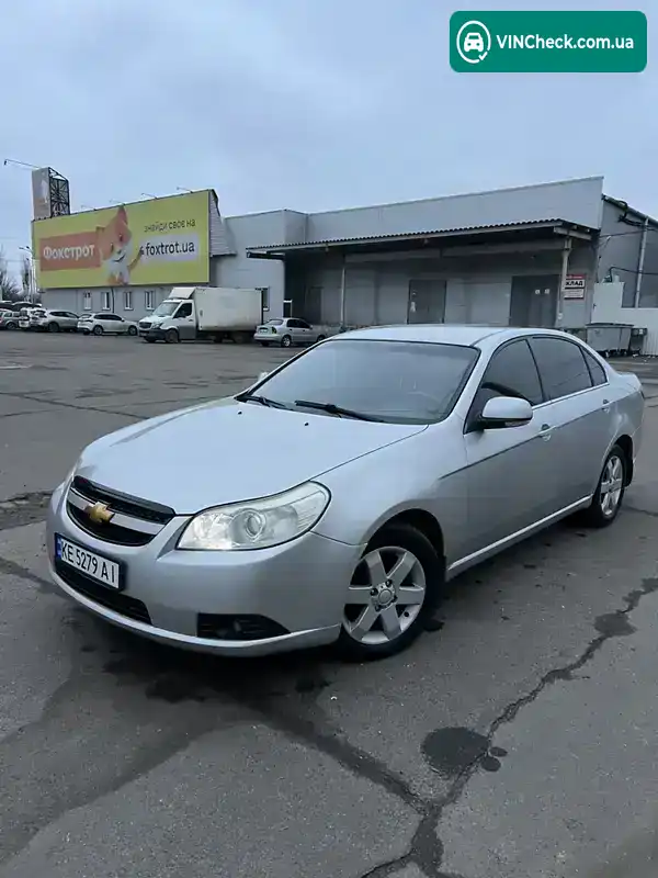 Chevrolet Epica 2007, фото з оголошення 2 з 19, VIN KL1LF69KE7B065594