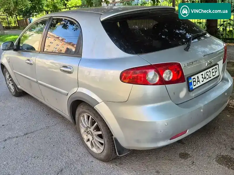 Chevrolet Lacetti 2006, фото з оголошення 2 з 3, VIN Y6DNA483E6K367714