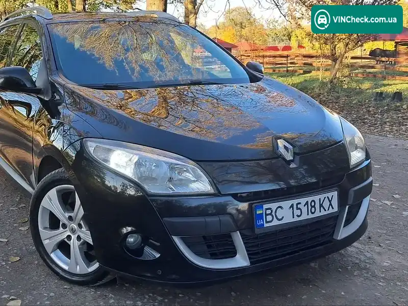 Renault Megane 2010, фото з оголошення 1 з 20, VIN VF1KZ090E44122019