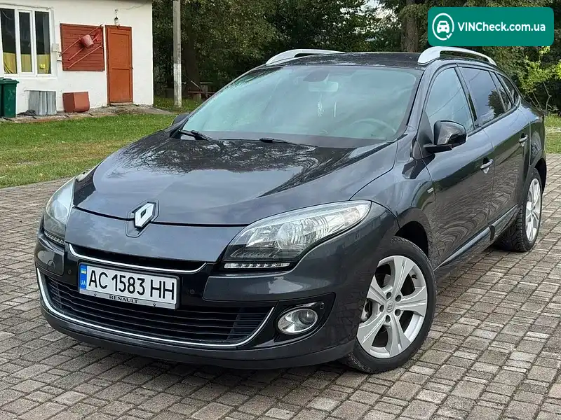Renault Megane 2012, фото з оголошення 1 з 20, VIN VF1KZ140647025572