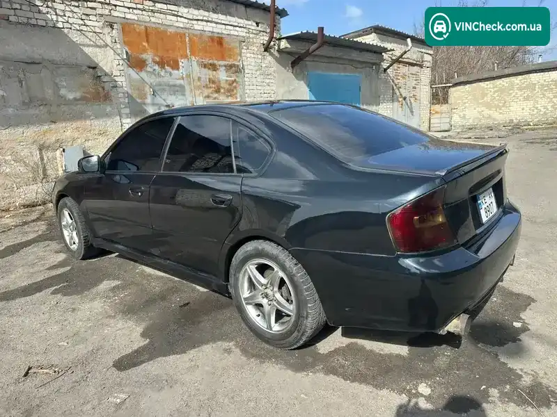 Subaru Legacy 2003, фото з оголошення 2 з 9, VIN JF1BL5LL54G002292
