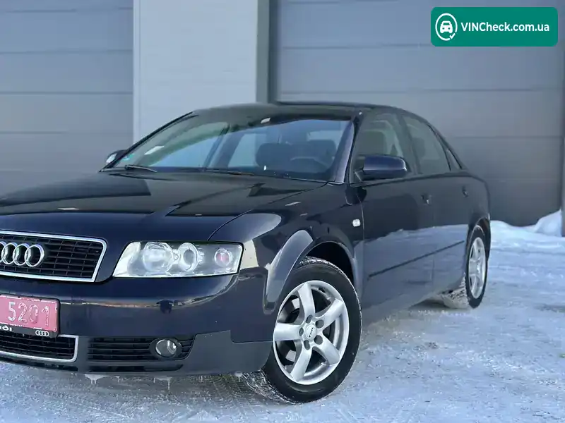 Audi A4 2002, фото з оголошення 2 з 20, VIN WAUZZZ8E72A082935