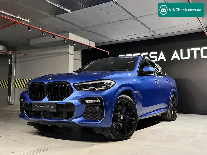 BMW X6 2020, фото з оголошення 1 з 21, VIN WBAGT210809C94601