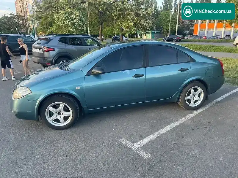 Nissan Primera 2002, фото з оголошення 2 з 9, VIN SJNBBAP12U0045483