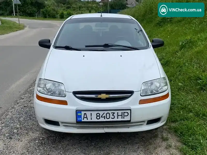 Chevrolet Aveo 2004, фото з оголошення 1 з 7, VIN KLASF69A14B107478