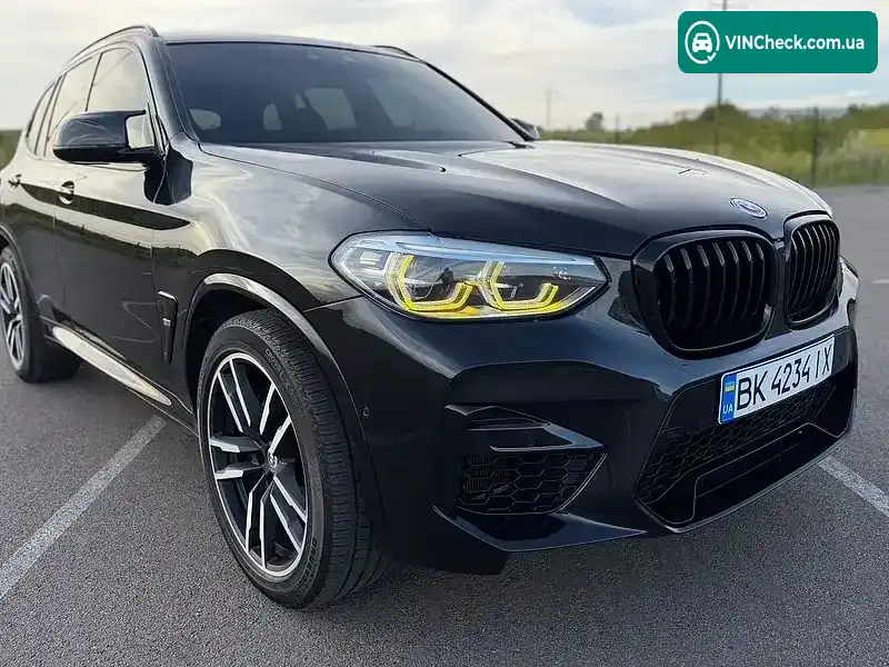 BMW X3 M 2019, фото з оголошення 1 з 20, VIN 5YMTS0C06LLA57870