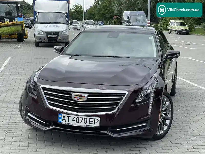 Cadillac CT6 2017, фото з оголошення 2 з 12, VIN 1G6KB5RSXHU200007