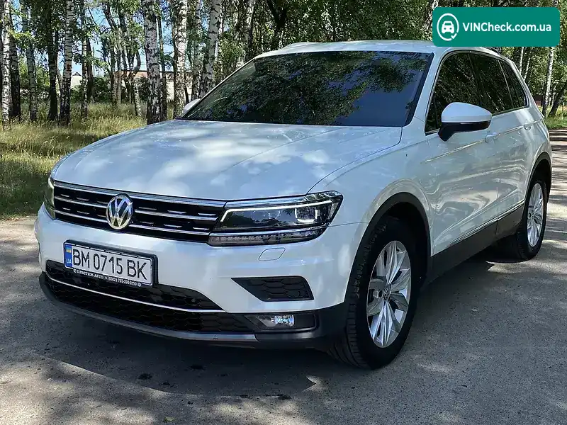 Volkswagen Tiguan 2018, фото з оголошення 1 з 20, VIN WVGZZZ5NZJW890996