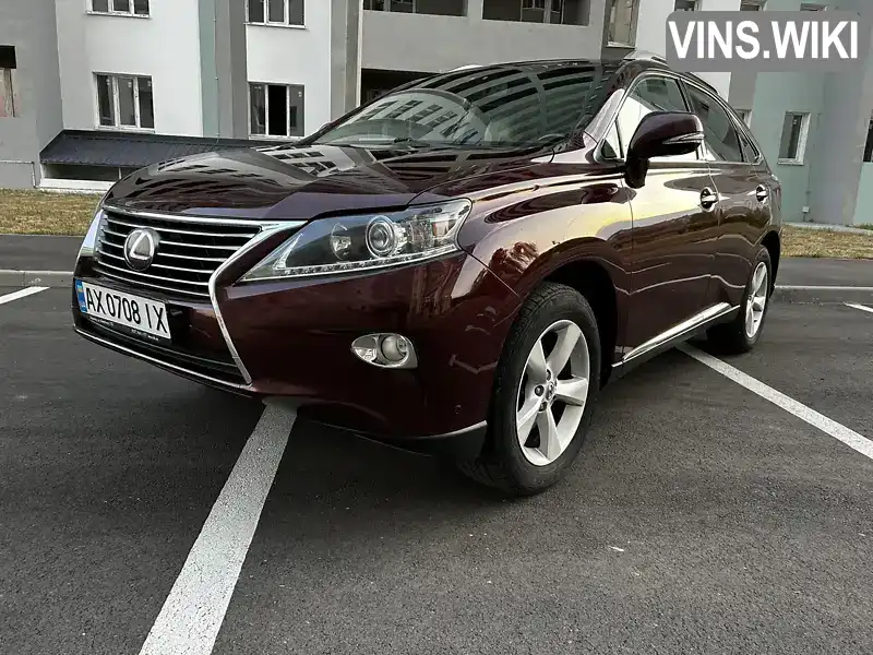 Lexus RX 2012, фото з оголошення 1 з 21, VIN 2T2BK1BA5DC188357