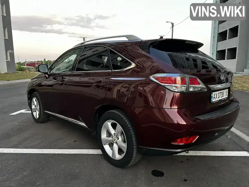 Lexus RX 2012, фото з оголошення 2 з 21, VIN 2T2BK1BA5DC188357