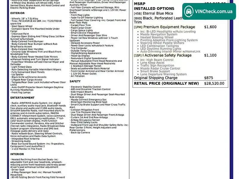 Mazda 3 2017, фото з оголошення 2 з 21, VIN 3MZBN1M39HM139635
