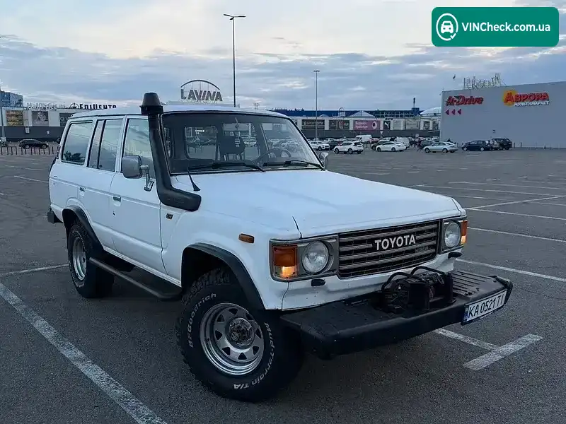 Toyota Land Cruiser 1987, фото з оголошення 1 з 11, VIN JT1W0HJ6000964149