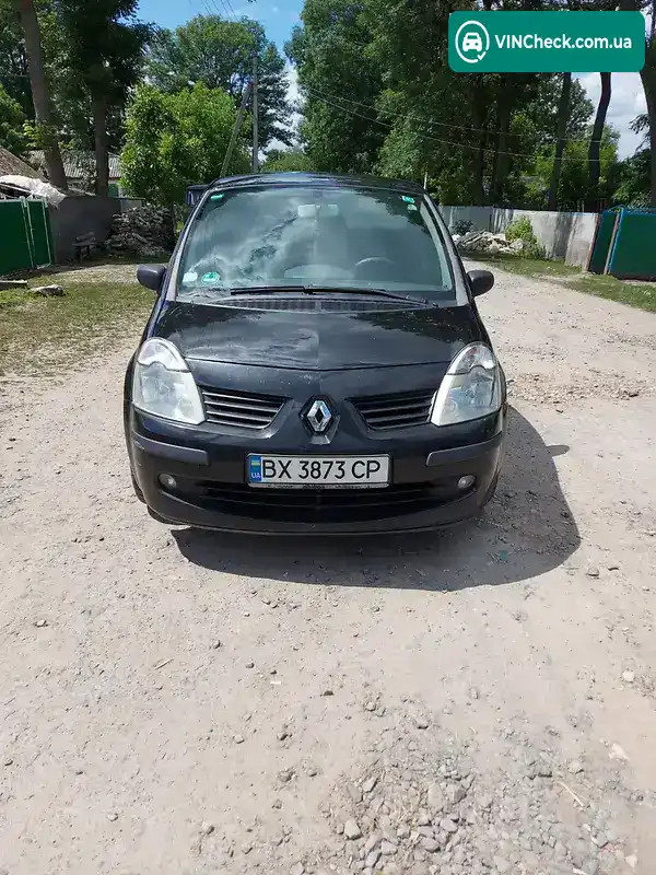 Renault Modus 2007, фото з оголошення 1 з 17, VIN VF1JP0CB537908295