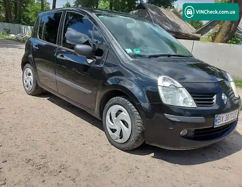 Renault Modus 2007, фото з оголошення 2 з 17, VIN VF1JP0CB537908295