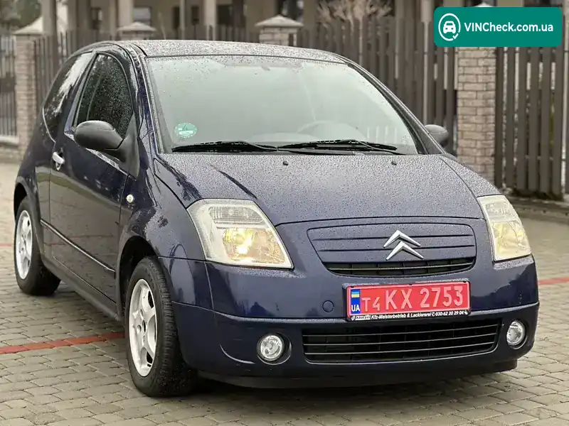 Citroen C2 2006, фото з оголошення 2 з 20, VIN VF7JMKFVC97433169