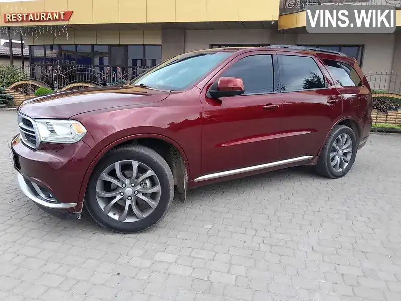 Dodge Durango 2017, фото з оголошення 1 з 16, VIN 1C4RDJAGXHC806886
