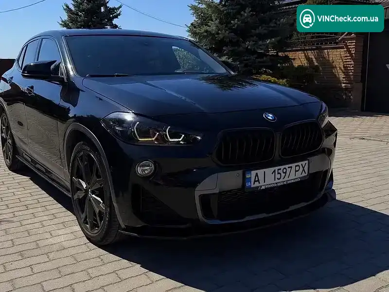 BMW X2 2018, фото з оголошення 2 з 20, VIN WBXYJ3C31JEJ64968