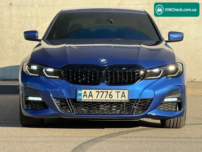 BMW 3 Series 2021, фото з оголошення 1 з 20, VIN WBA5V51070FL06254