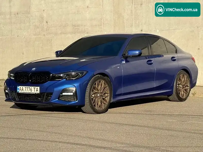 BMW 3 Series 2021, фото з оголошення 2 з 20, VIN WBA5V51070FL06254