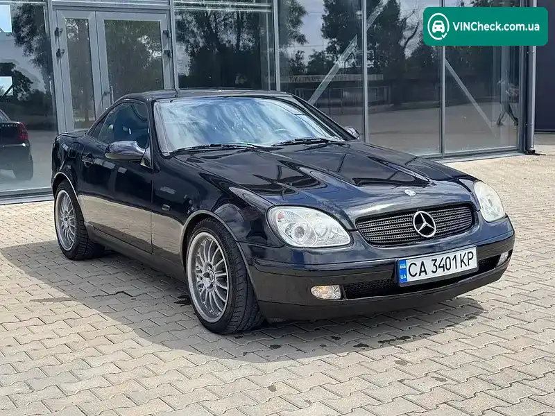 Mercedes-Benz SLK-Class 1998, фото з оголошення 1 з 13, VIN WDB1704471F074468