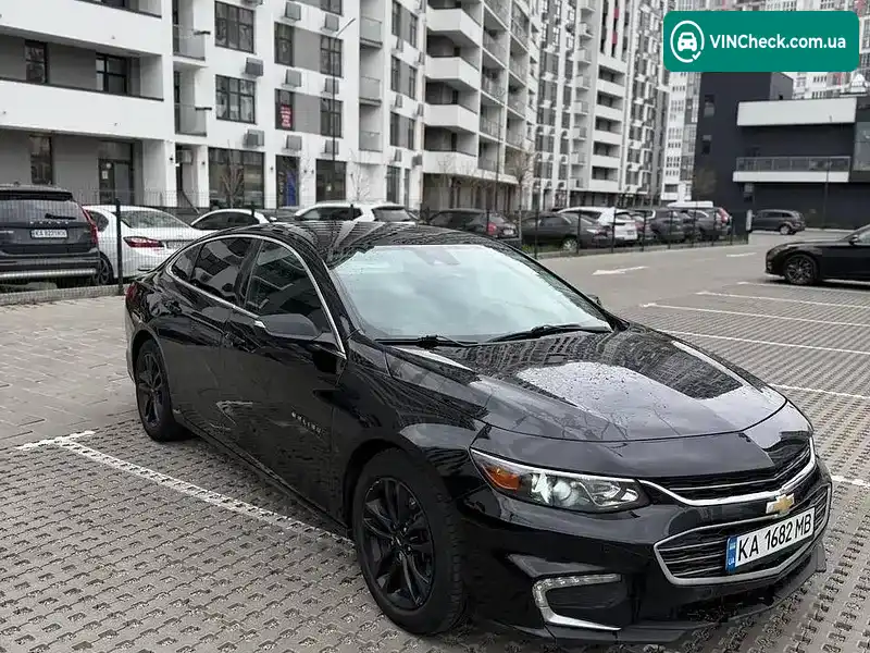 Chevrolet Malibu 2016, фото з оголошення 1 з 7, VIN 1G1ZJ5SU9GF322721