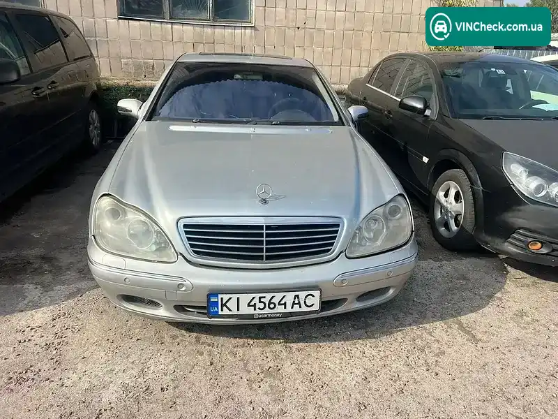 Mercedes-Benz S-Class 2000, фото з оголошення 2 з 3, VIN WDB2200751A078819