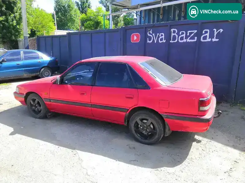 Mazda 626 1991, фото з оголошення 2 з 6, VIN JMZGD129201645303