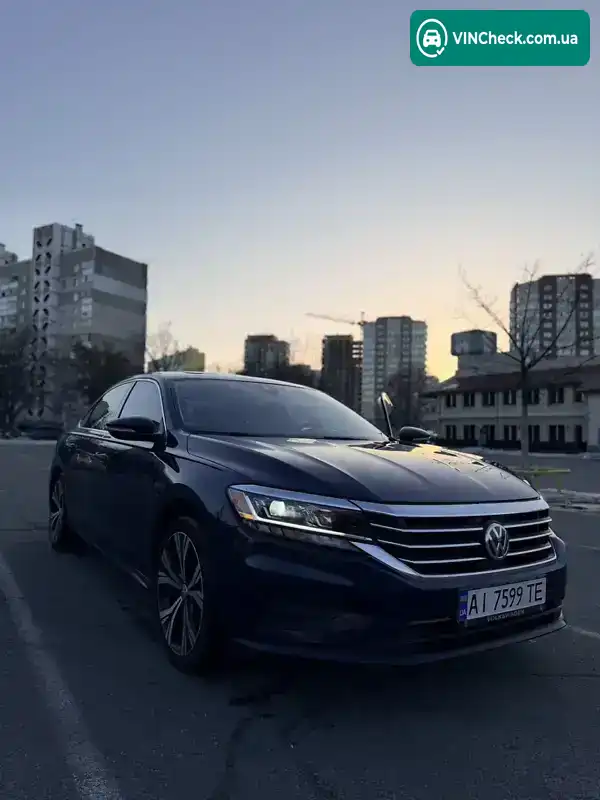 Volkswagen Passat 2020, фото з оголошення 1 з 21, VIN 1VWSA7A30MC002811