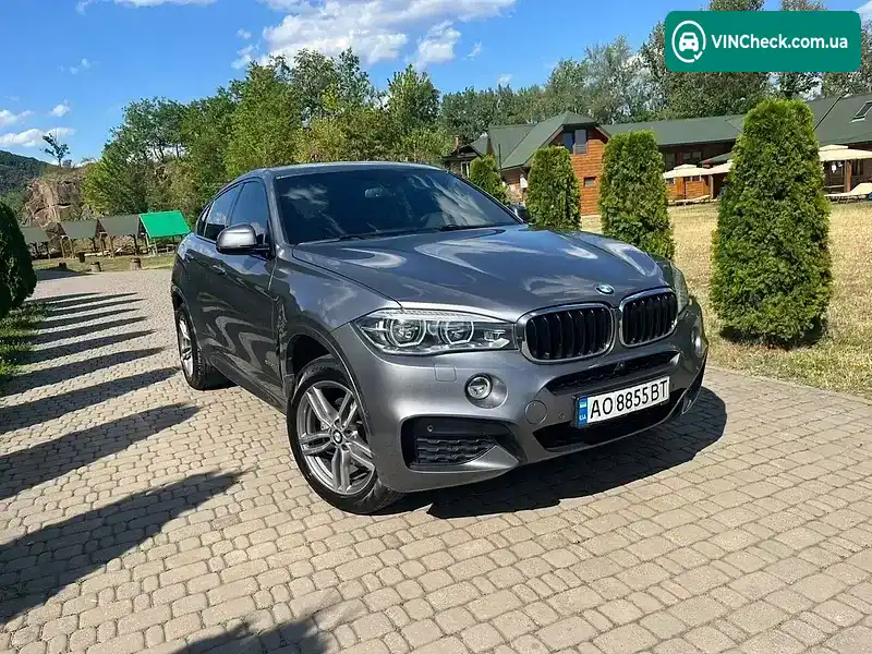 BMW X6 2018, фото з оголошення 1 з 20, VIN WBAKV210000Z84140