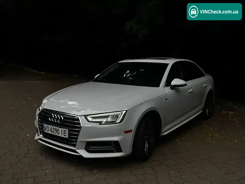 Audi A4 2018, фото з оголошення 2 з 16, VIN WAUENAF48JA144430