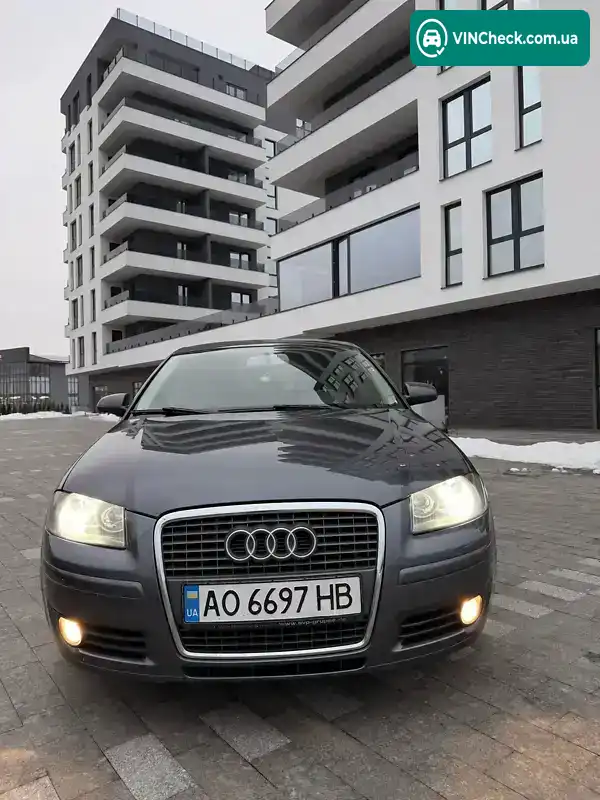 Audi A3 2007, фото з оголошення 2 з 15, VIN WAUZZZ8P48A081509
