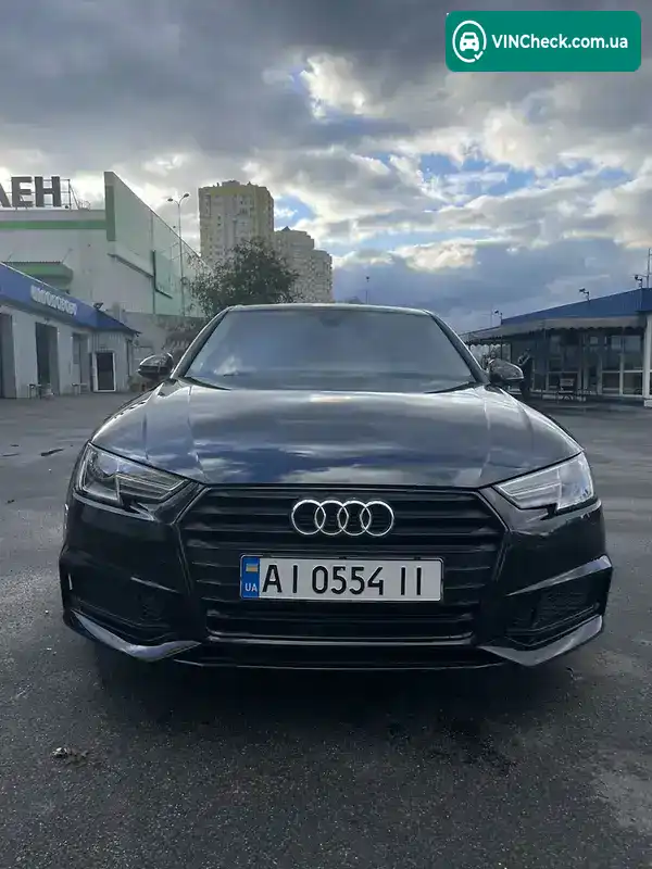Audi A4 2019, фото з оголошення 2 з 20, VIN WAUGMAF40KA106560