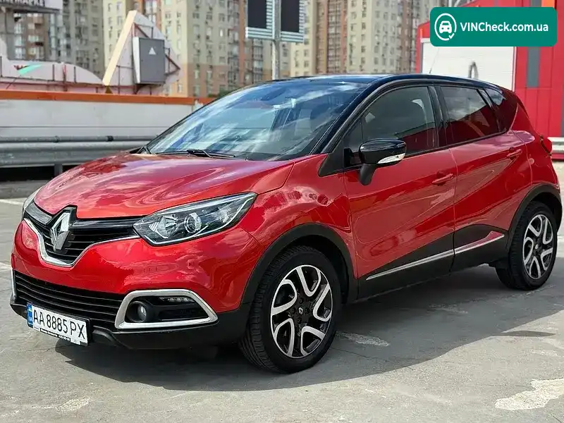 Renault Captur 2016, фото з оголошення 1 з 20, VIN VF12REL1E55603435