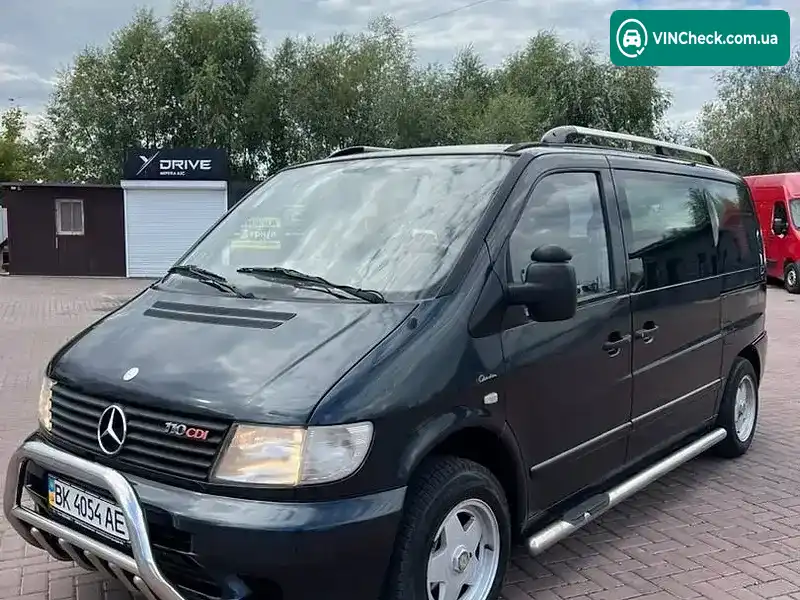 Mercedes-Benz Vito 2000, фото з оголошення 1 з 18, VIN VSA63809413332293