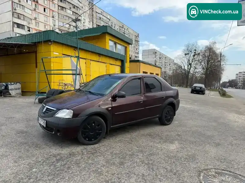 Dacia Logan 2006, фото з оголошення 2 з 11, VIN UU1LSD4GH35520413