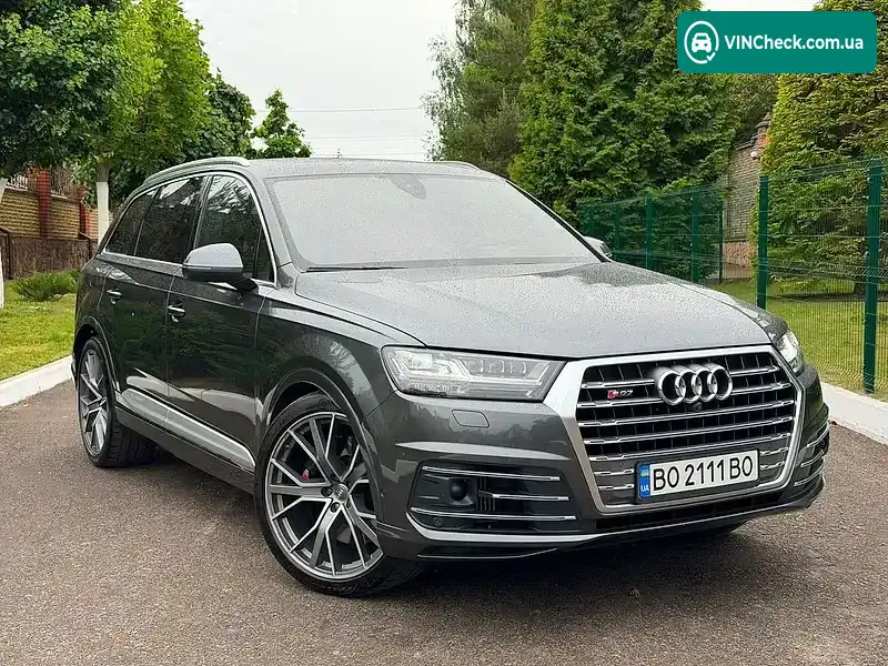 Audi SQ7 2018, фото з оголошення 1 з 20, VIN WAUZZZ4M5JD059504