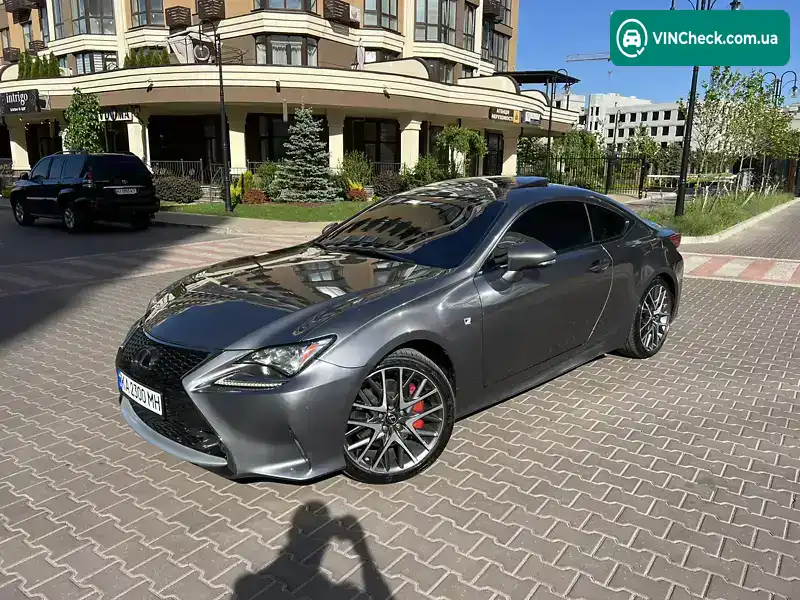 Lexus RC 2016, фото з оголошення 1 з 20, VIN JTHSM5BCXH5002840