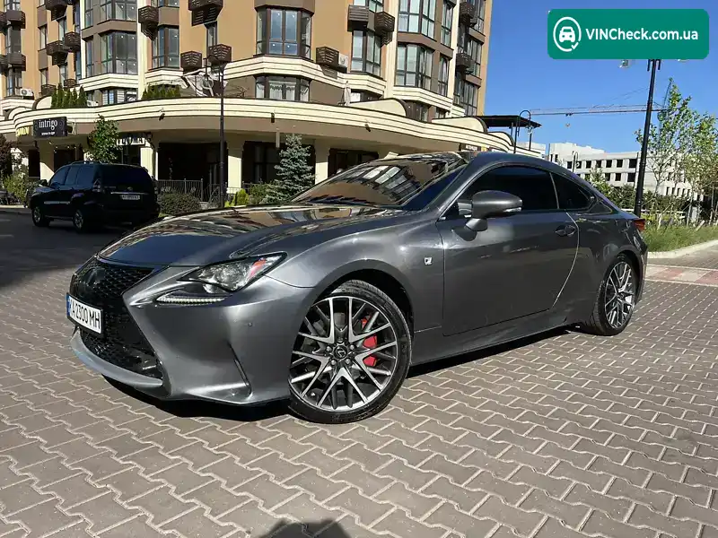 Lexus RC 2016, фото з оголошення 2 з 20, VIN JTHSM5BCXH5002840