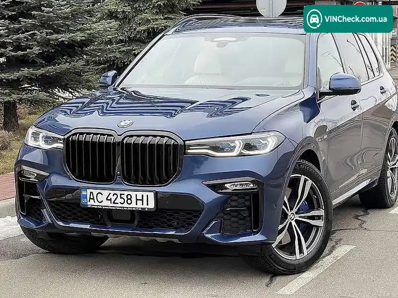 BMW X7 2019, фото з оголошення 1 з 20, VIN WBACW81040LS25302