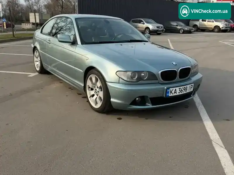 BMW 3 Series 2004, фото з оголошення 1 з 19, VIN WBABV51060JU46795
