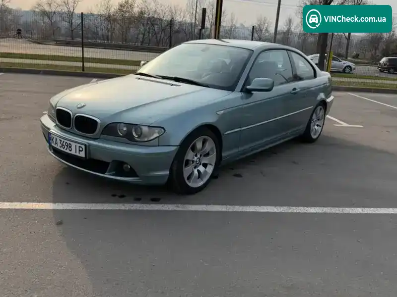 BMW 3 Series 2004, фото з оголошення 2 з 19, VIN WBABV51060JU46795