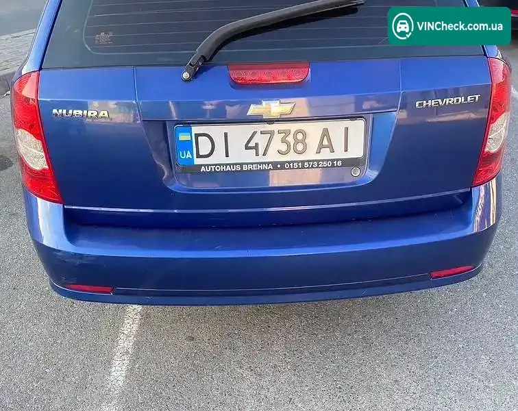 Chevrolet Nubira 2006, фото з оголошення 2 з 20, VIN KL1NF356J6K430156
