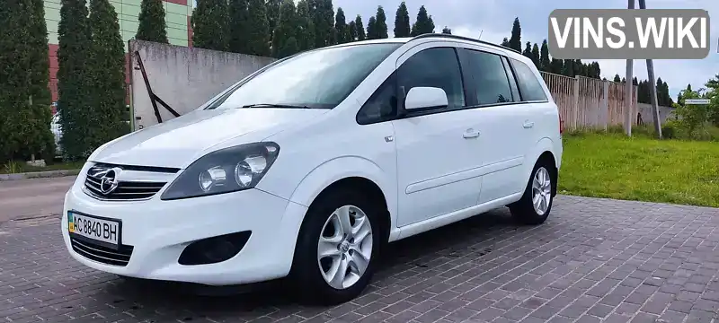 Opel Zafira 2013, фото з оголошення 1 з 14, VIN W0L0AHM75D2069165