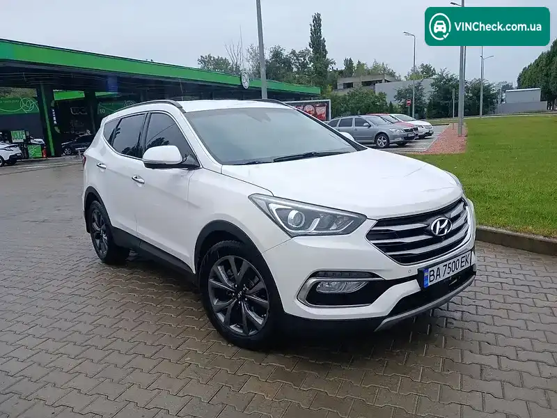 Hyundai Santa FE 2016, фото з оголошення 1 з 17, VIN KMHSW81XDHU711619