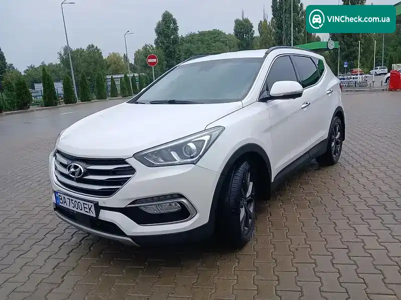 Hyundai Santa FE 2016, фото з оголошення 2 з 17, VIN KMHSW81XDHU711619