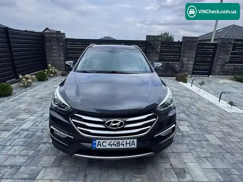 Hyundai Santa FE 2017, фото з оголошення 2 з 20, VIN 5XYZUDLB1JG548813