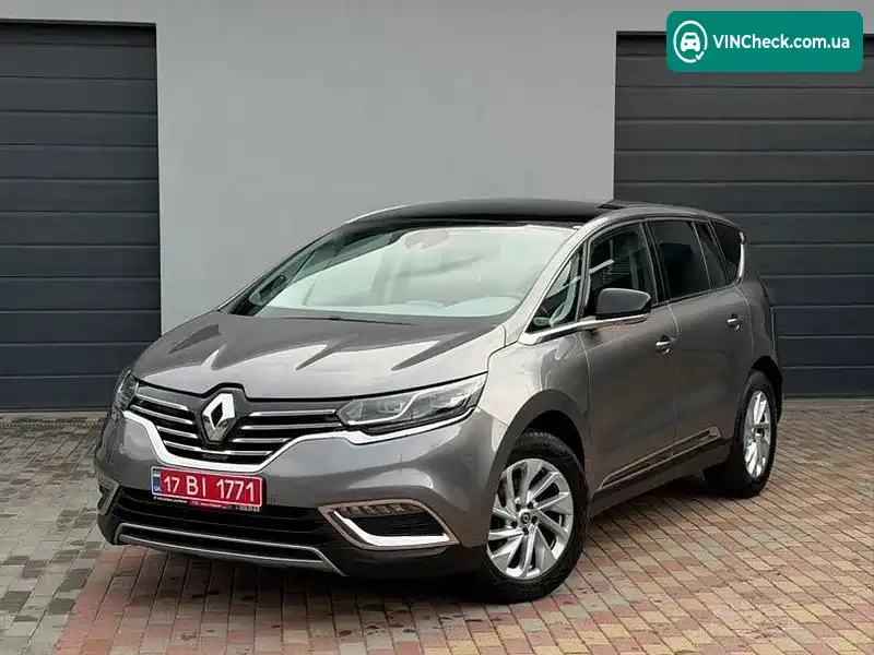 Renault Espace 2017, фото з оголошення 1 з 20, VIN VF1RFC00557835161